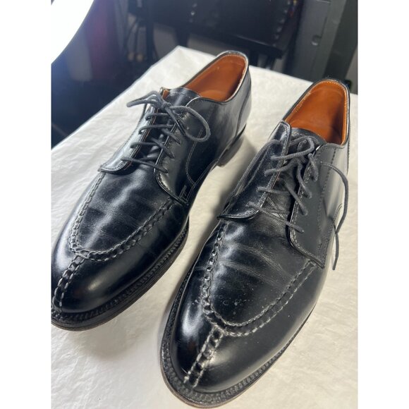 Alden 961 Mens 10.5 AA Dress Shoes Oxford Split Toe Black Leather New England main image 5